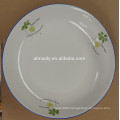 OEM customized eco-friendly ceramic plate for fruit